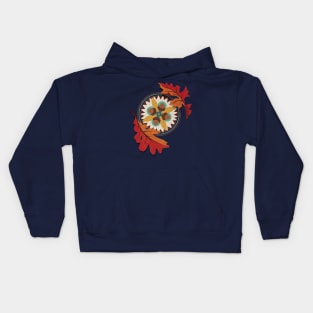 Fall Barn Star Kids Hoodie